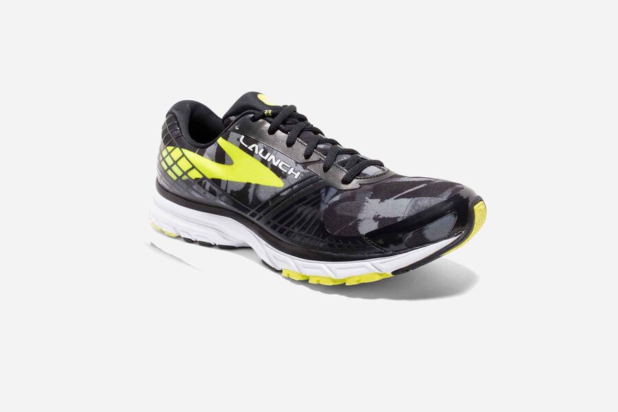 Brooks Launch 3 Férfi Futócipő Fekete/Szürke Magyarország 79-79086